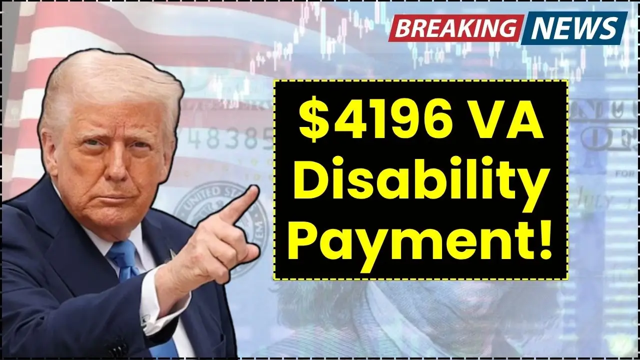 $4196 VA Disability Payment Set for October 2025