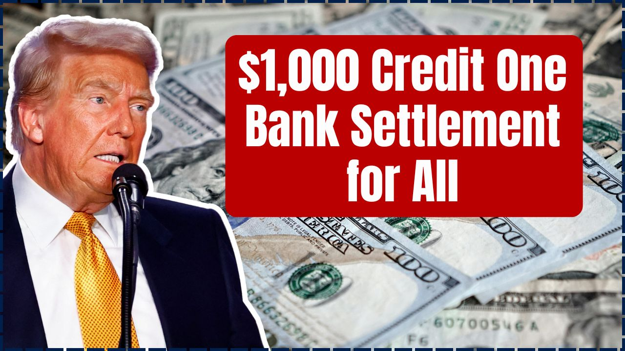 Credit One Bank Settlement for All
