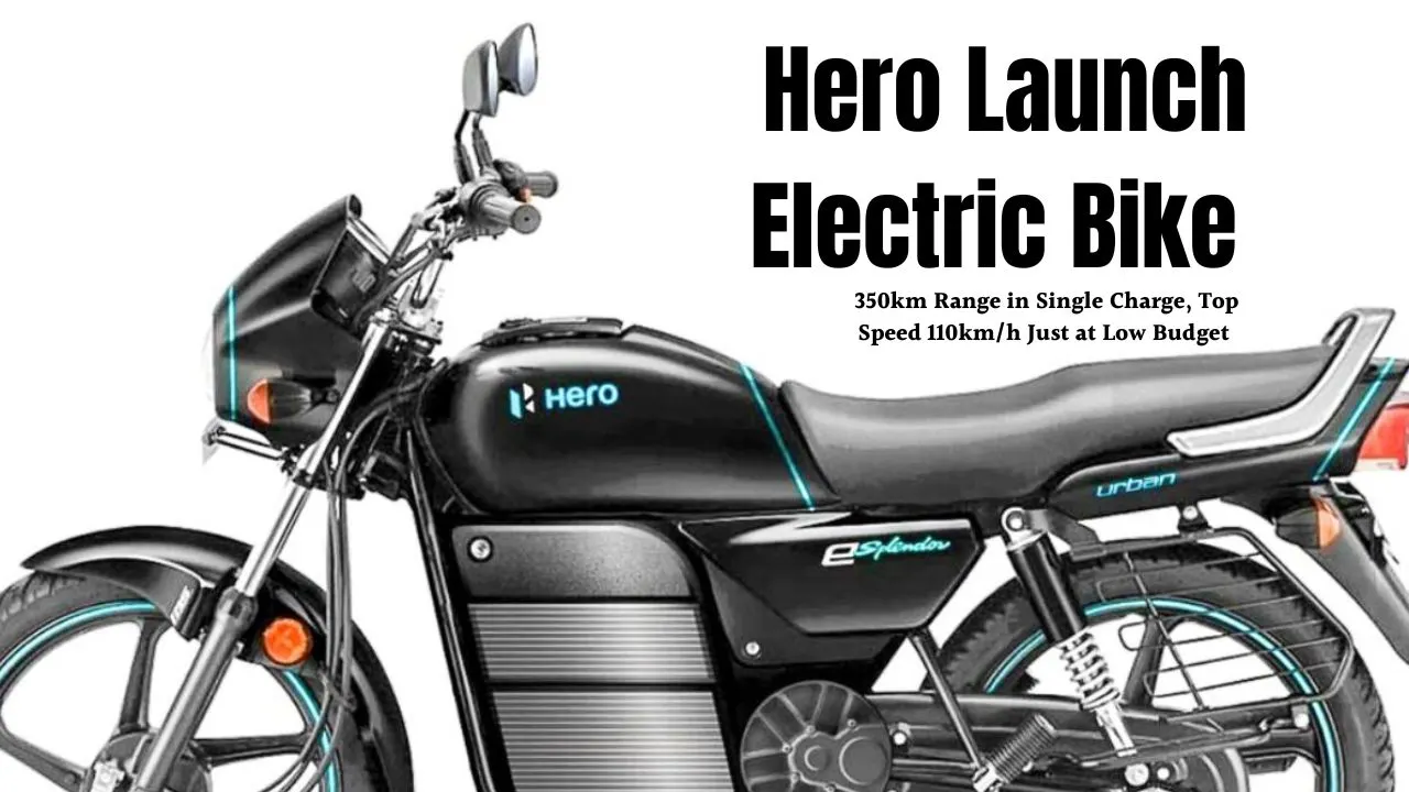 Hero Launch Electric Bike