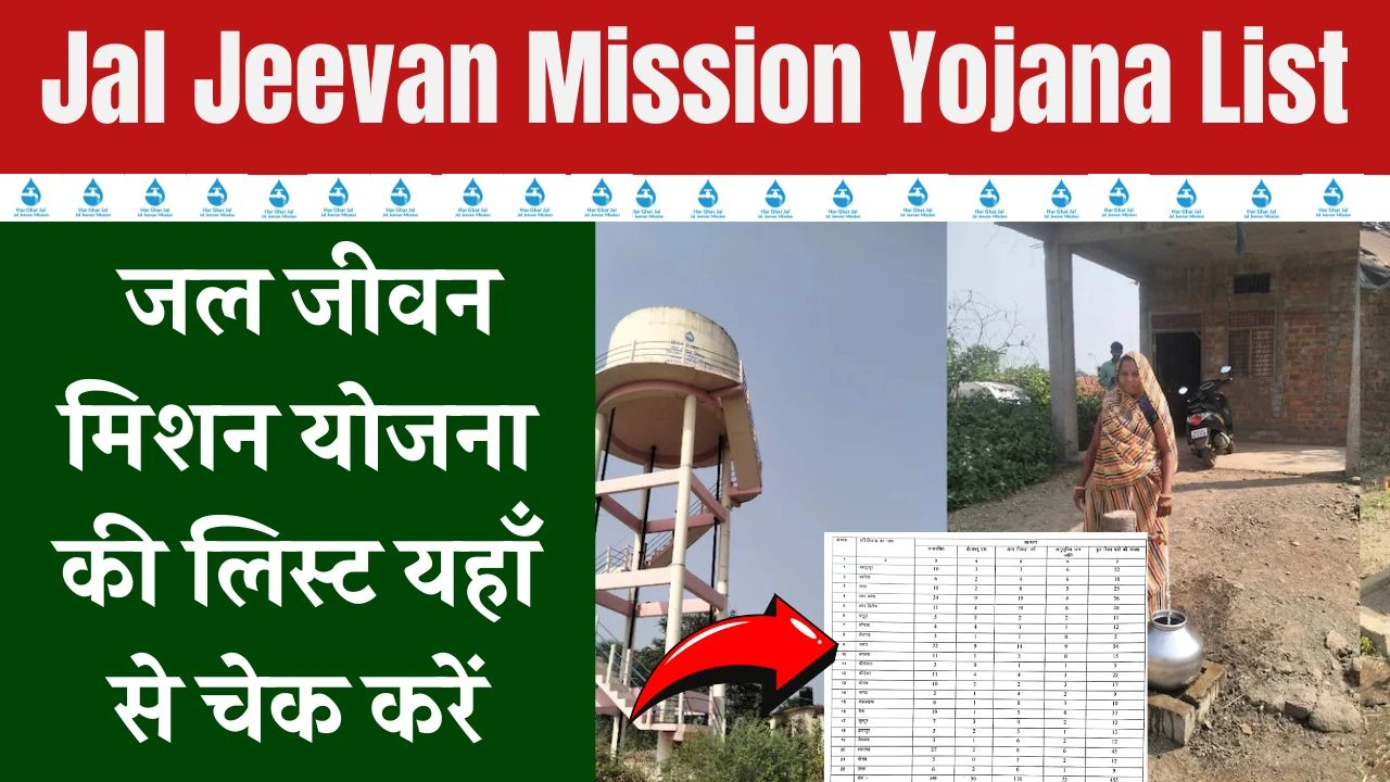 Jal Jeevan Mission Yojana List