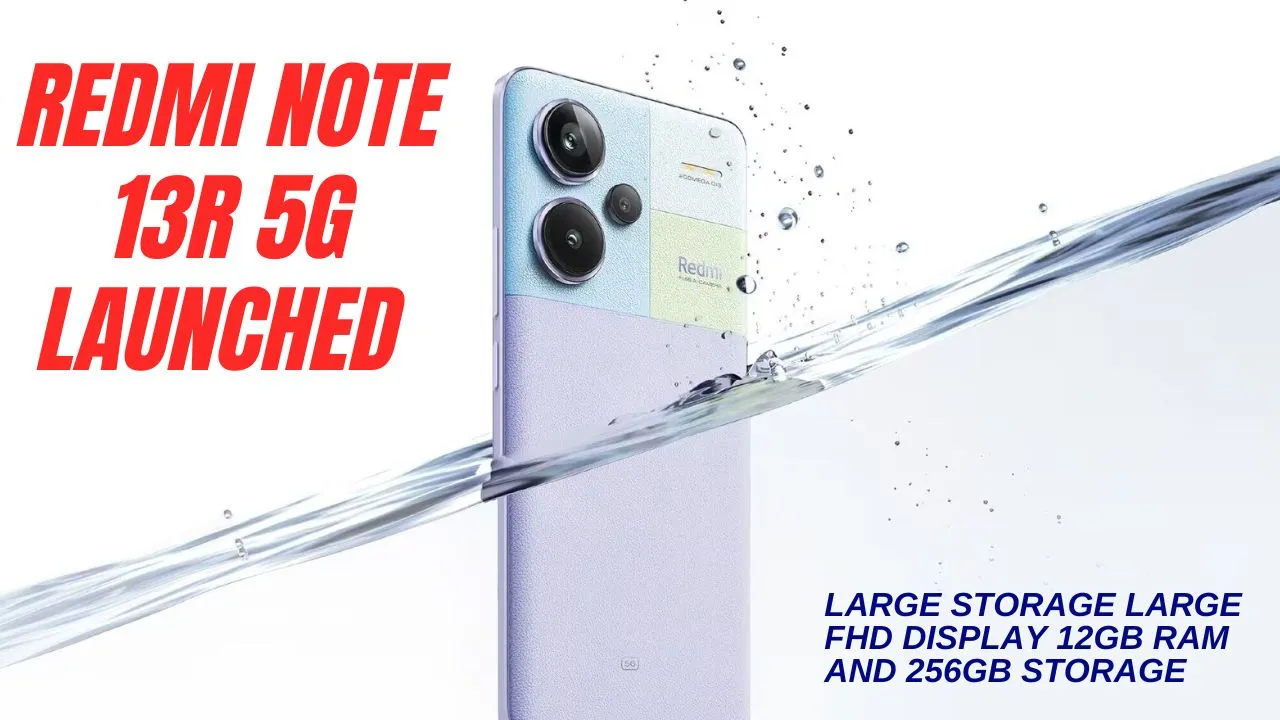 Redmi Note 13R 5G Launched