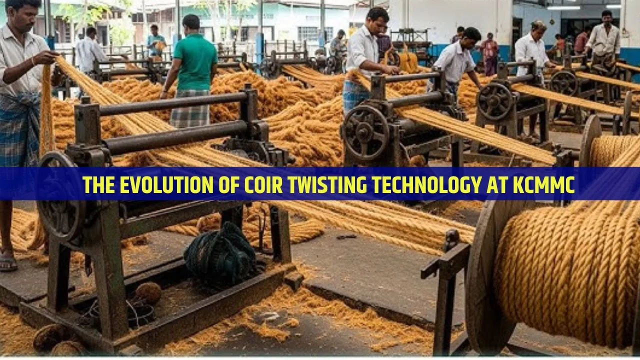 The Evolution of Coir Twisting Technology at KCMMC