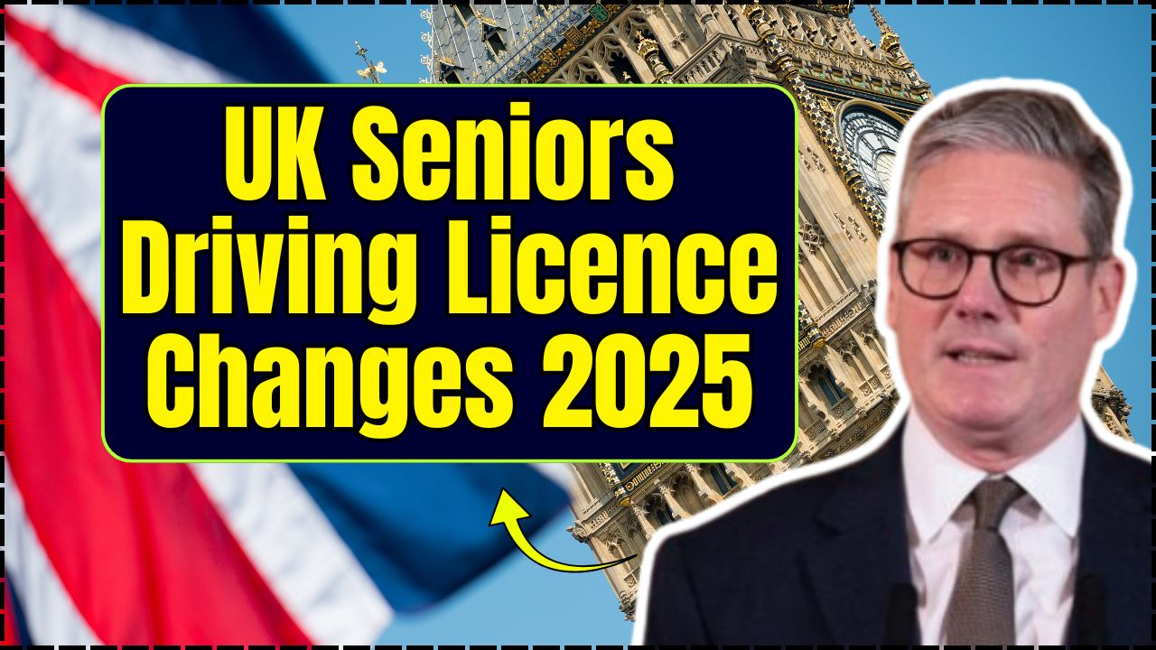 UK Seniors Driving Licence Changes 2025