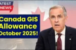 Canada GIS Allowance October 2025