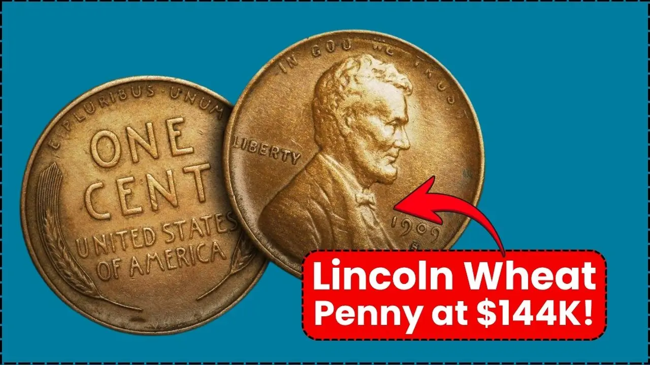 Lincoln Wheat Penny Valued at $144K,