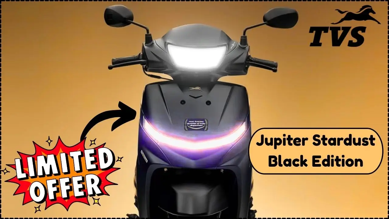 TVS Jupiter Stardust Black Edition