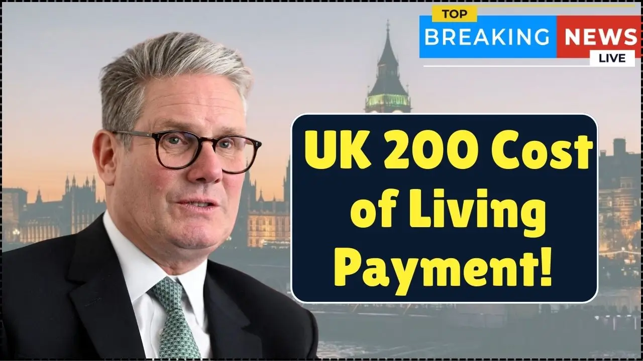UK 200 Cost of Living Payment October 2025