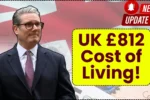 UK £812 Cost of Living October 2025