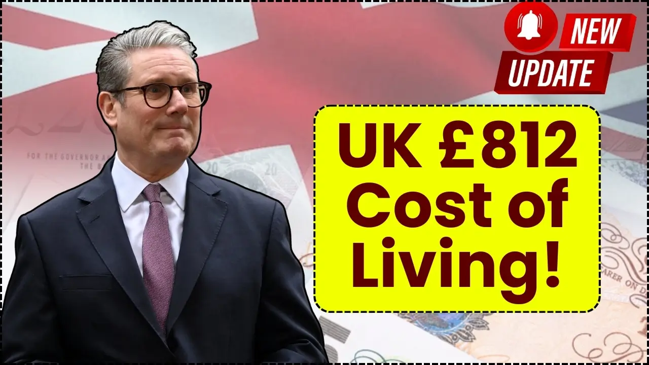 UK £812 Cost of Living October 2025
