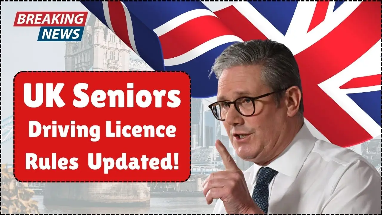 UK Seniors’ Driving Licence Rules Changing in 2025