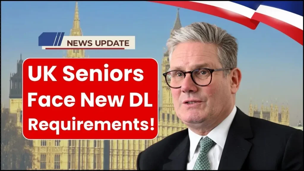 UK Seniors Face New Driving Licence Requirements