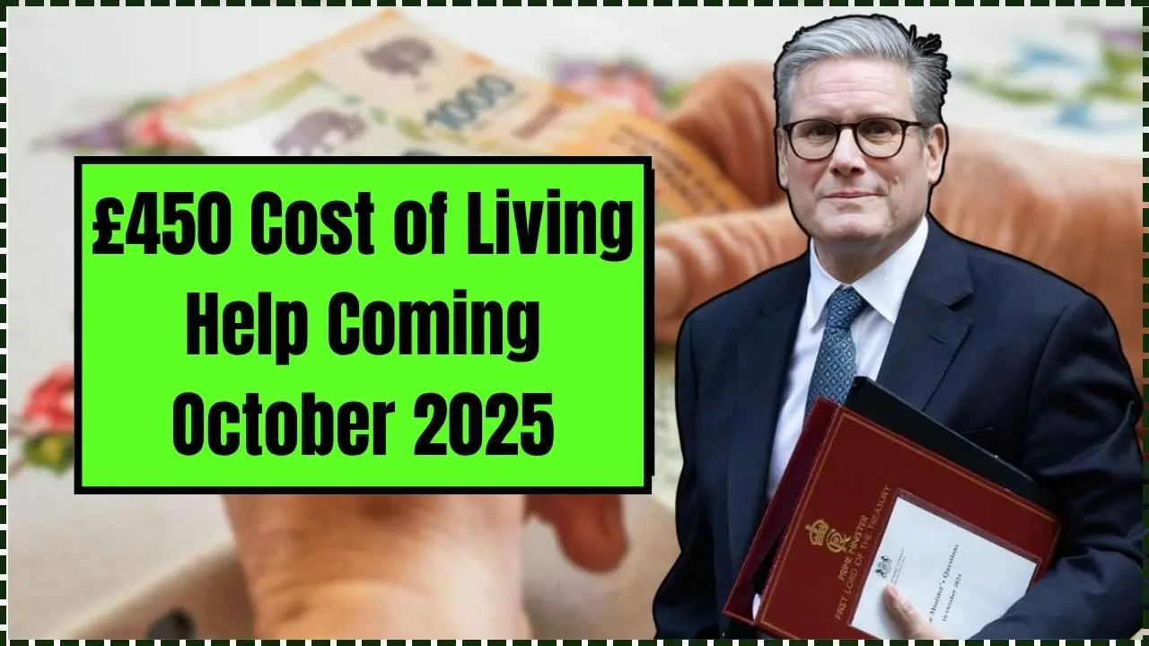 £450 Cost of Living Help Coming October
