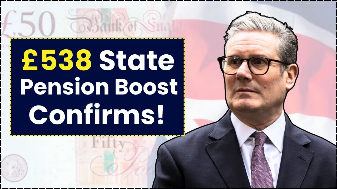 DWP Confirms £538 State Pension Boost