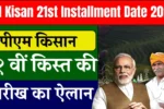 pm-kisan-21st-installment-date-2025